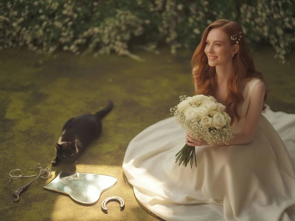 Zdjęcie Czy pan młody może widzieć suknię ślubną? Odkryj tradycje i przesądy