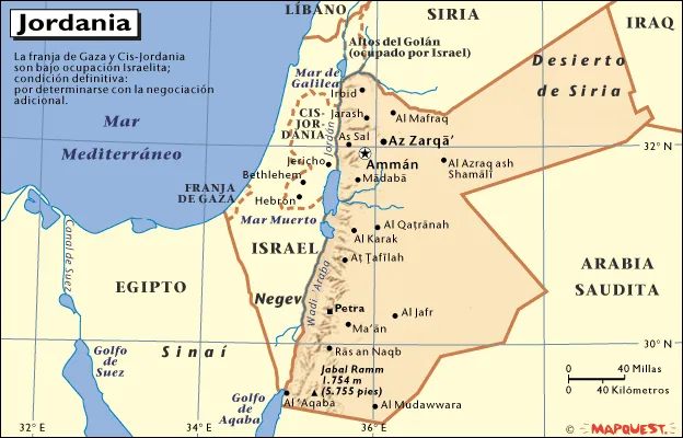 Zdjęcie Gdzie dokładnie leży Jordania? Położenie, sąsiedzi i ciekawostki geograficzne