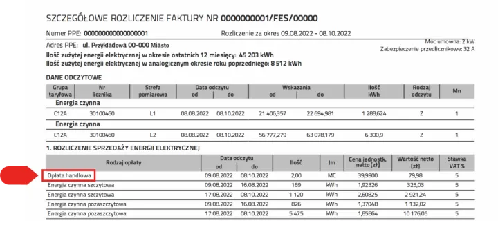 Zdjęcie Co to jest opłata handlowa Enea i jakie są zasady jej naliczania?