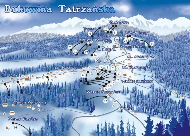 Zdjęcie Bukowina stoki narciarskie - najlepsze trasy i atrakcje zimowe
