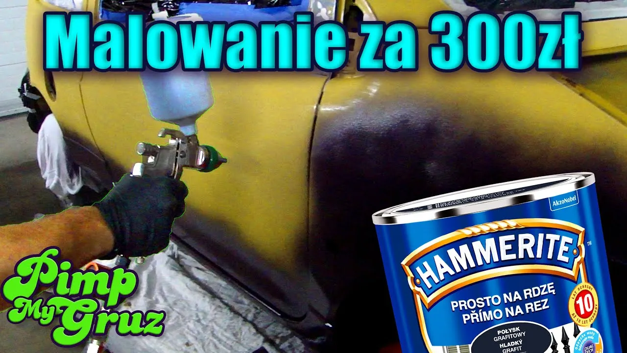 Zdjęcie Czy Hammerite można malować pistoletem? Odkryj skuteczne metody malowania