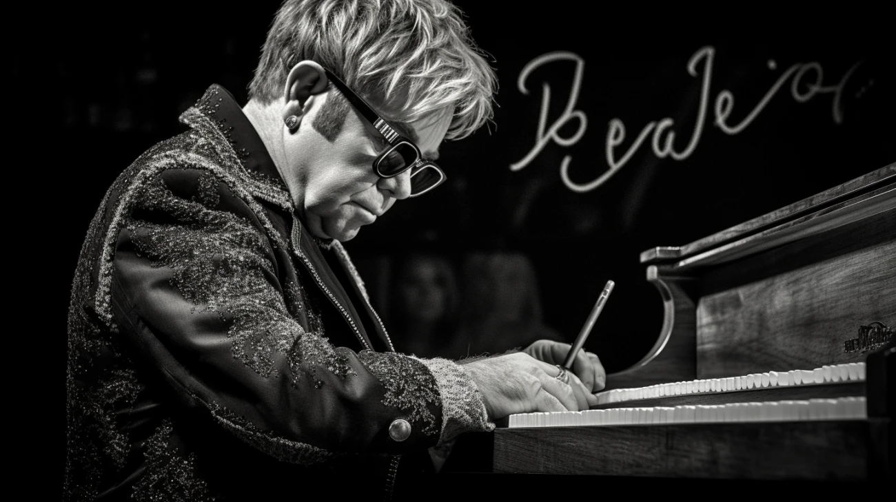 Elton john wyprzedaje majątek na aukcji: słynny fortepian
