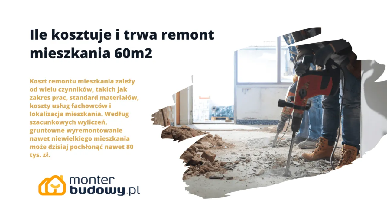 Zdjęcie Ile kosztuje remont mieszkania 60 m? Poznaj ceny i oszczędzaj