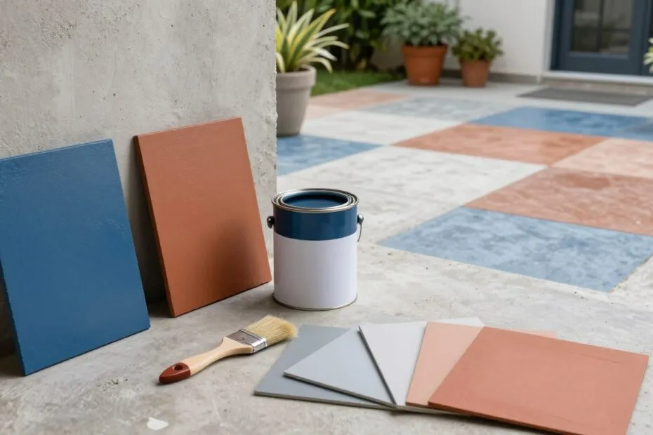 Zdjęcie Jaka farba do betonu na zewnątrz? Typy, parametry i porady
