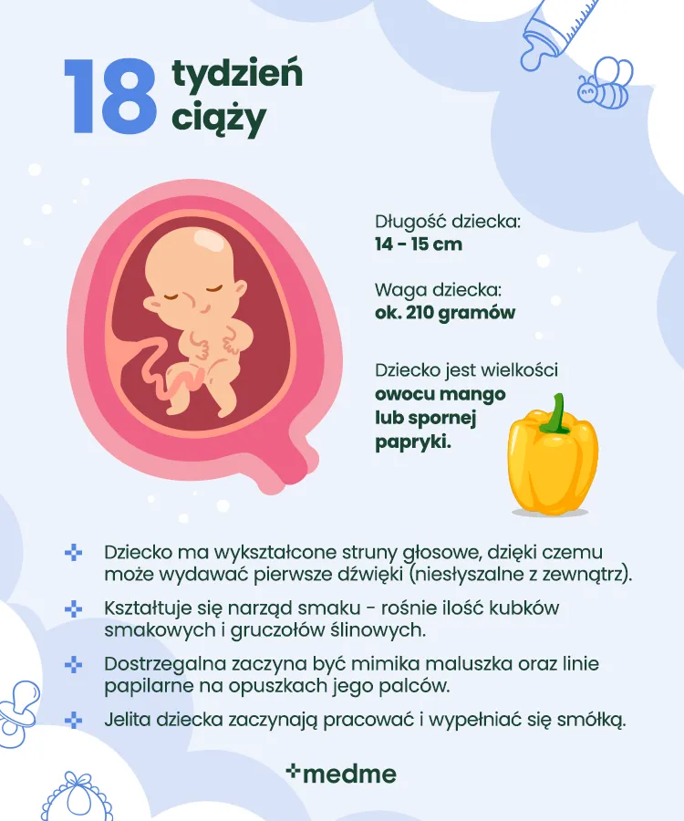 Zdjęcie 18 tydzień ciąży: jak wygląda dziecko i co warto wiedzieć o jego rozwoju