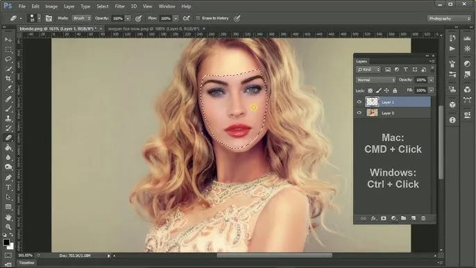 Zdjęcie Jak wygładzić twarz w Photoshopie? Poradnik krok po kroku