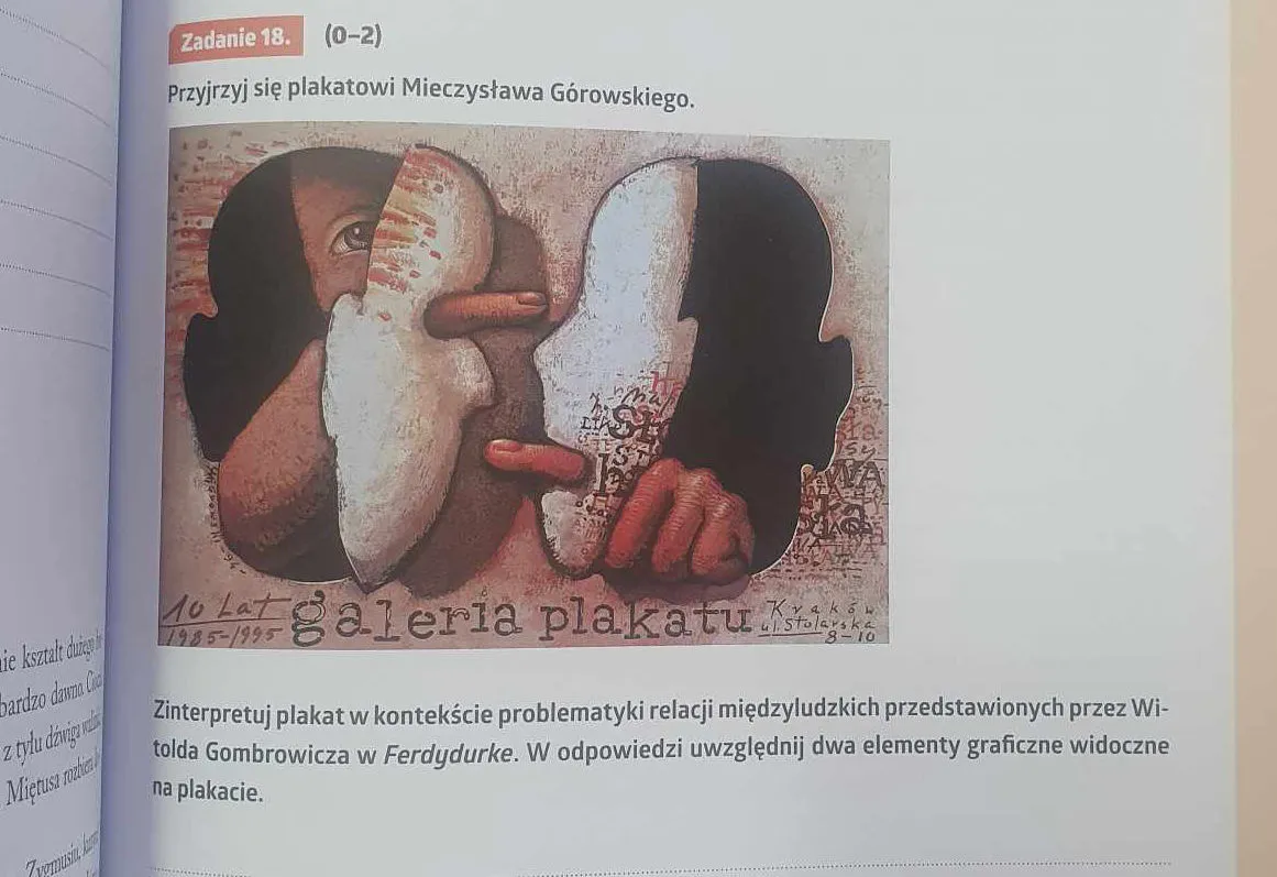 Zdjęcie Plakat &quot;Ferdydurke&quot; - od literatury do sztuki: jak zmienił oblicze
