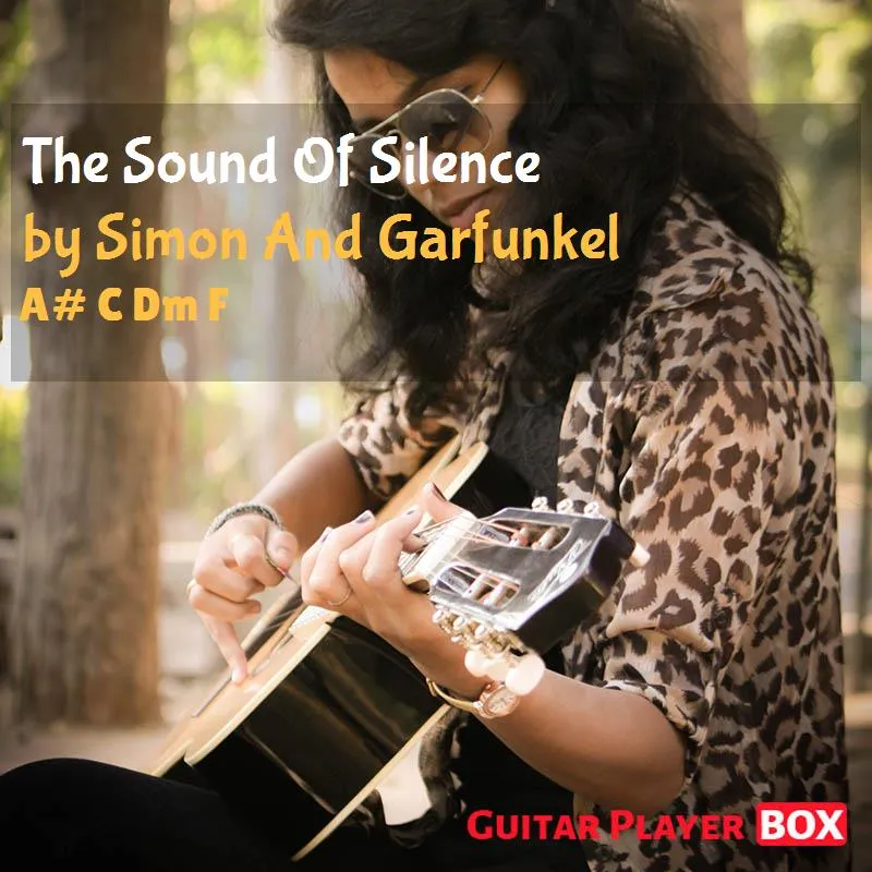 Zdjęcie Jak zagrać na gitarze Sound of Silence - proste akordy i tabulatura