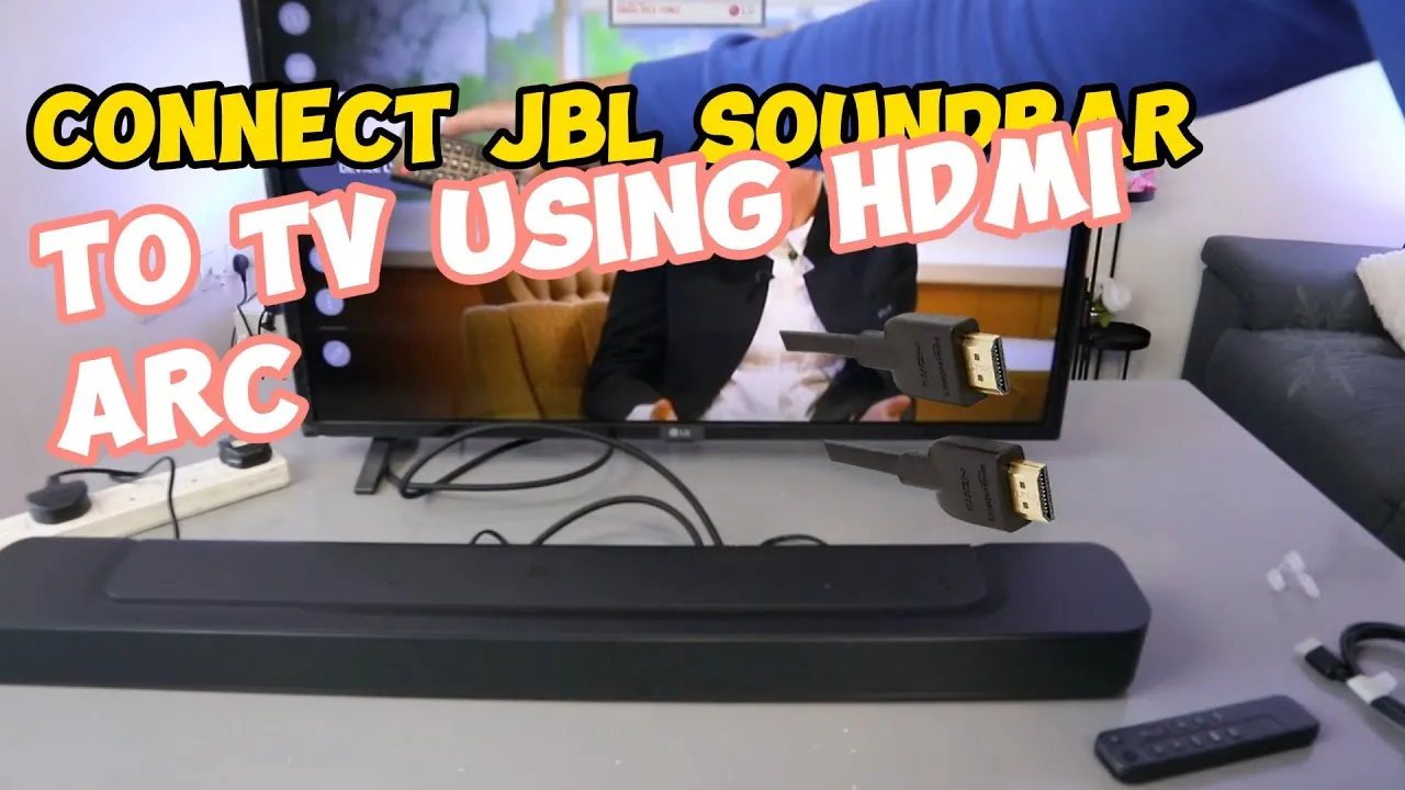 Zdjęcie JBL Bar 5.1: Podłącz soundbar do TV krok po kroku (HDMI ARC)