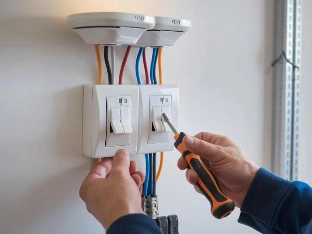 Zdjęcie Jak przerobić żyrandol na dwa włączniki i uniknąć błędów w instalacji