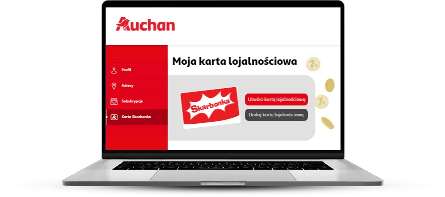 Zdjęcie Jak dodać kartę skarbonka Auchan do aplikacji - proste kroki bez problemów