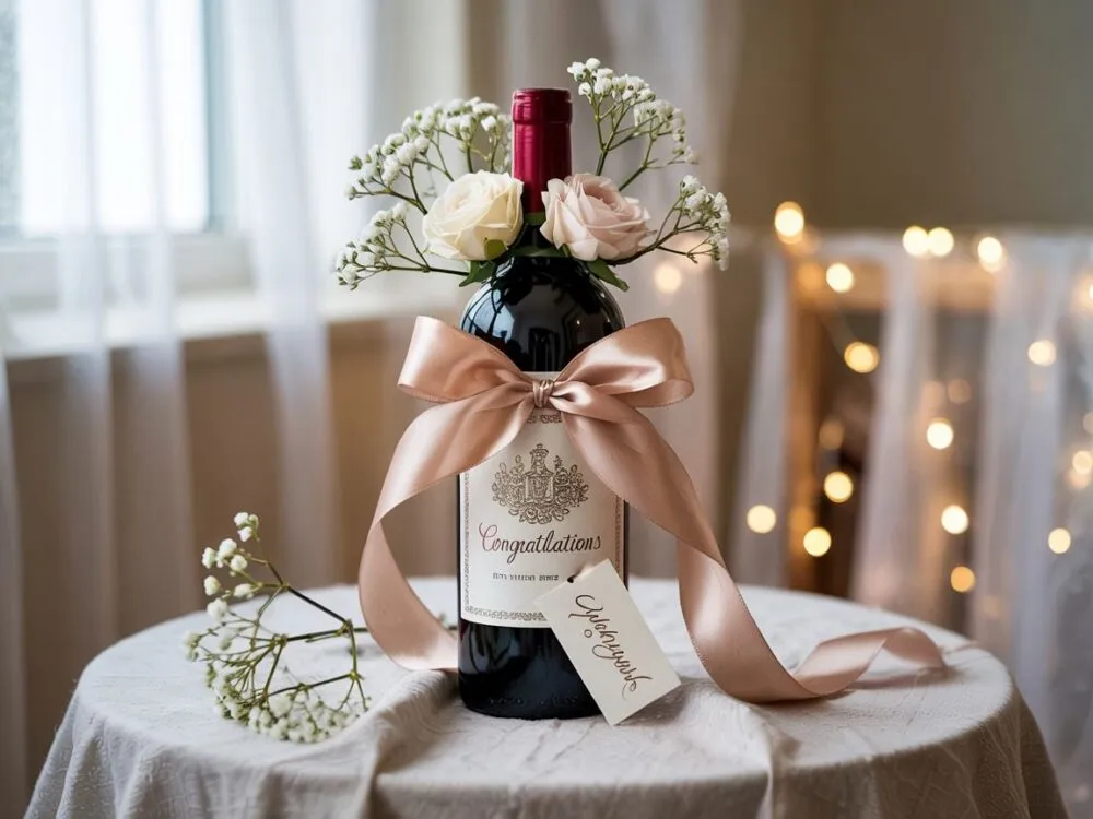 Zdjęcie Jak ozdobić butelkę wina na prezent – kreatywne pomysły i techniki