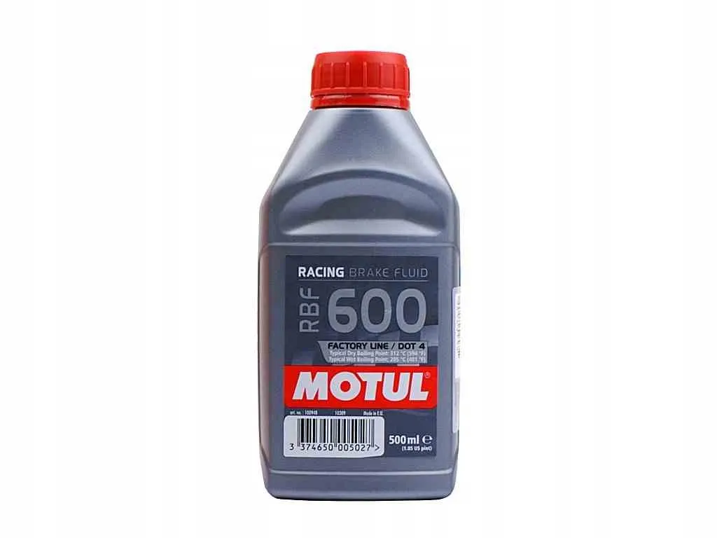 Zdjęcie Motul RBF 600 - najlepszy płyn hamulcowy dla motocykli sportowych