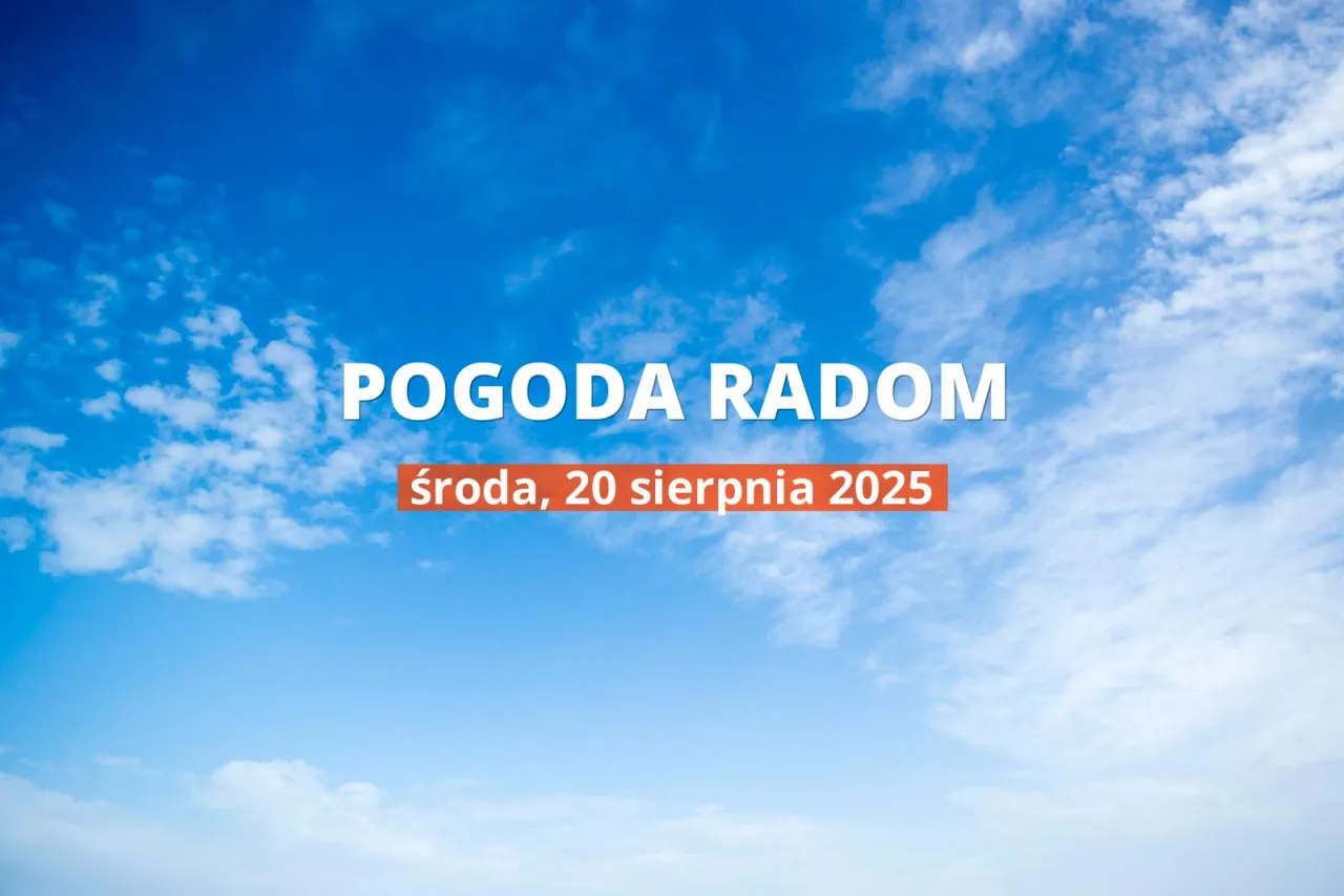 Zdjęcie Jaka pogoda w Radomiu - uniknij nieprzyjemnych niespodzianek dziś