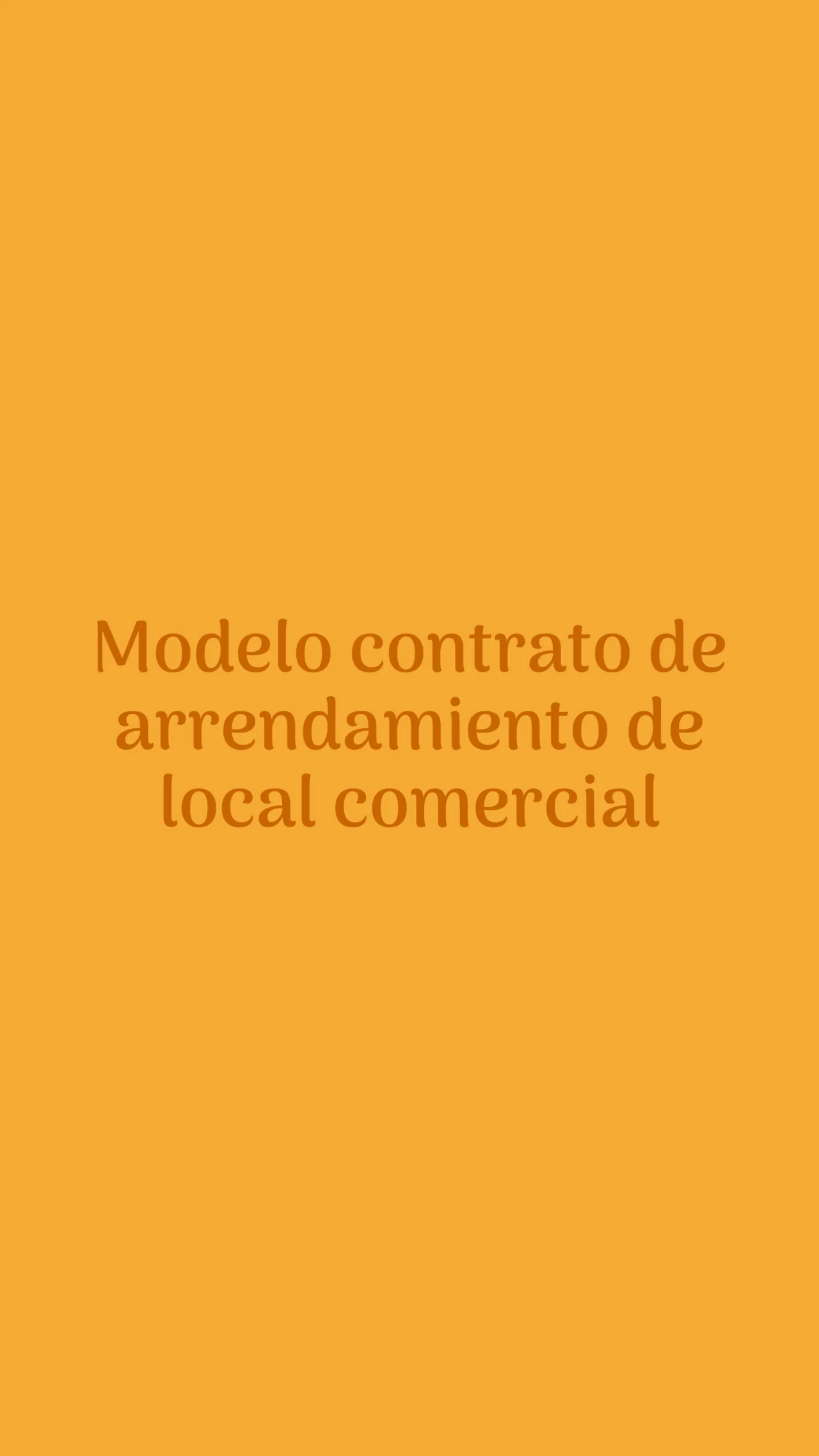 Zdjęcie Todo lo que debes saber sobre el contrato de alquiler de un local comercial