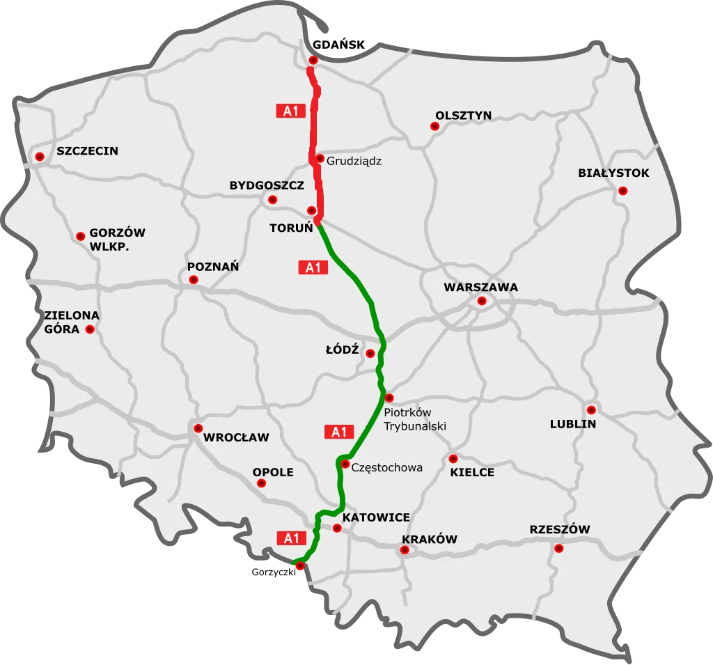 Zdjęcie Ile płatna autostrada A1? Sprawdź stawki i sposób płatności