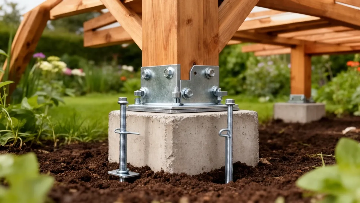 Zdjęcie Jak zamocować pergolę? Praktyczny poradnik krok po kroku