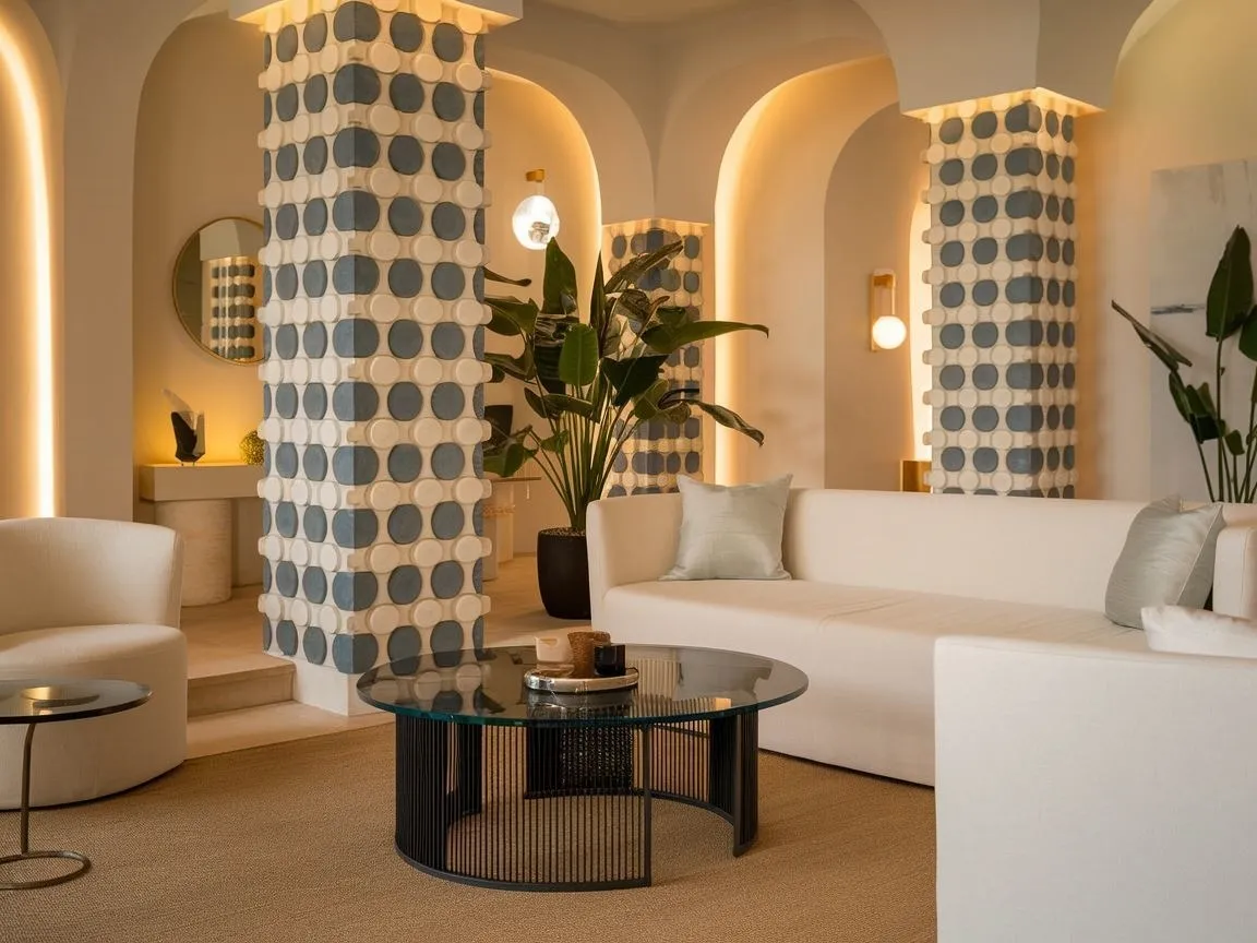 Zdjęcie Jak ozdobić filar w salonie, aby stworzyć wyjątkową przestrzeń?