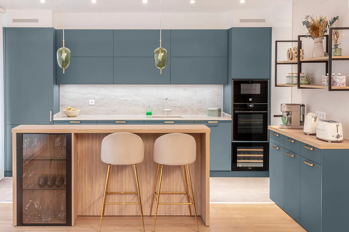 Zdjęcie Diseño de cocinas: +100 fotos e ideas para tu hogar ideal