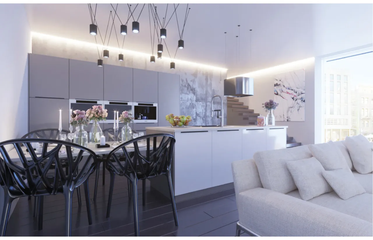 Zdjęcie Jak ustawić meble w salonie z jadalnią, aby maksymalnie wykorzystać przestrzeń