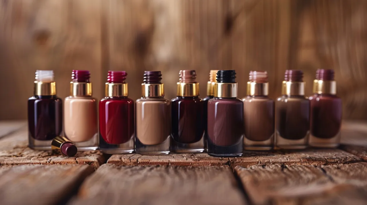 Zdjęcie Paznokcie w odcieniach brązu - odkryj ciepło w swoim manicure