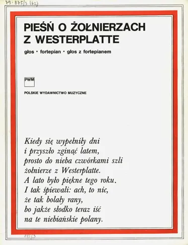 Zdjęcie Wiersz o żołnierzach z Westerplatte - historia, patriotyzm i poświęcenie