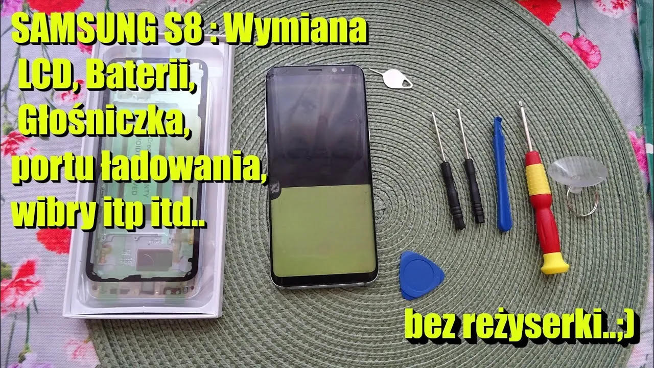 Zdjęcie Wymiana baterii Samsung S8 w Poznaniu - najlepsze serwisy i ceny