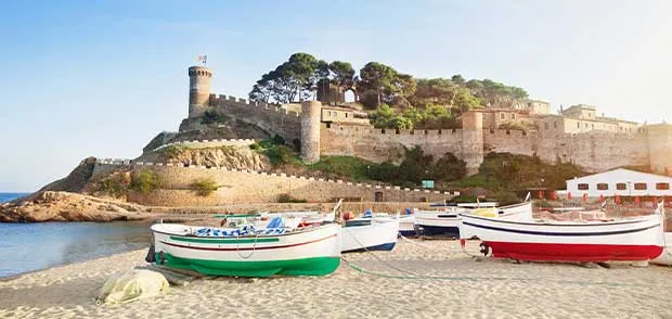 Zdjęcie Cómo llegar a Tossa de Mar en tren desde Barcelona sin complicaciones