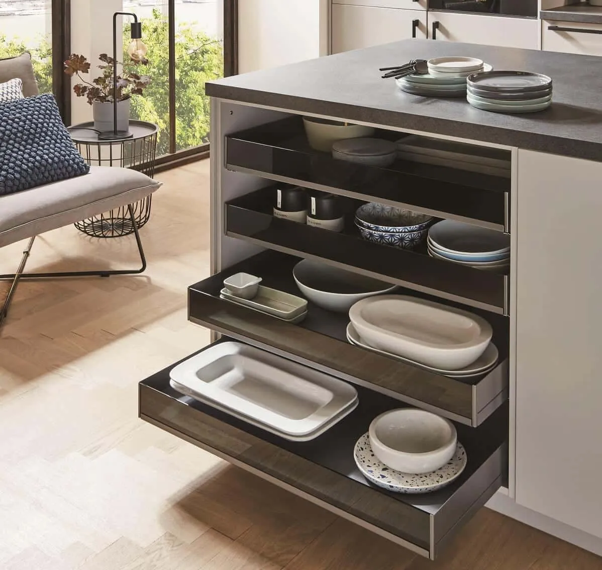 Zdjęcie Die besten Schränke für die Küche: Stil, Funktion und Platzsparlösungen