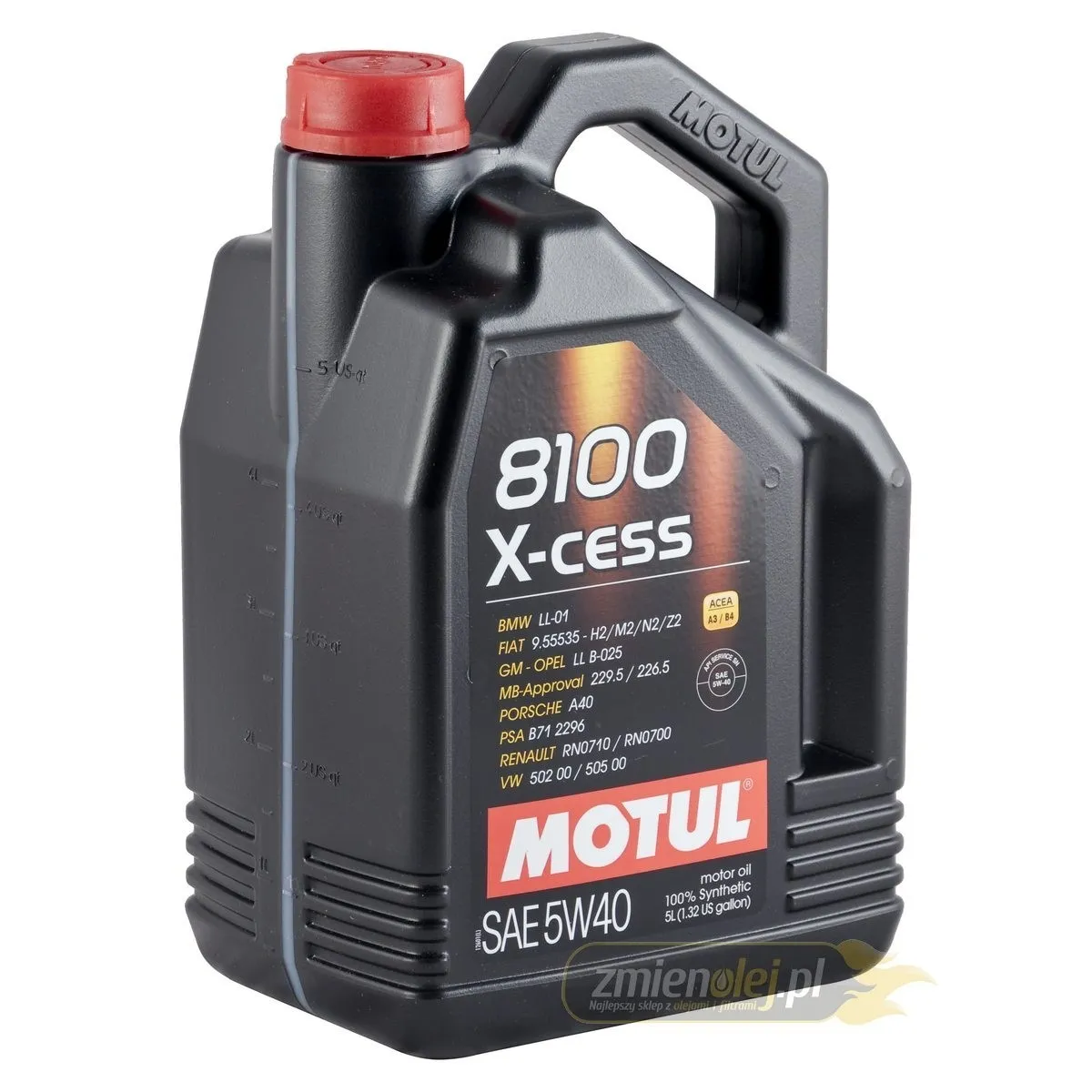 Zdjęcie Olej Motul Xcess 5W40 – idealny wybór dla Twojego silnika