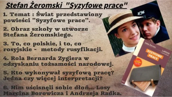 Zdjęcie O czym jest książka Syzyfowe prace? Kluczowe tematy i kontekst