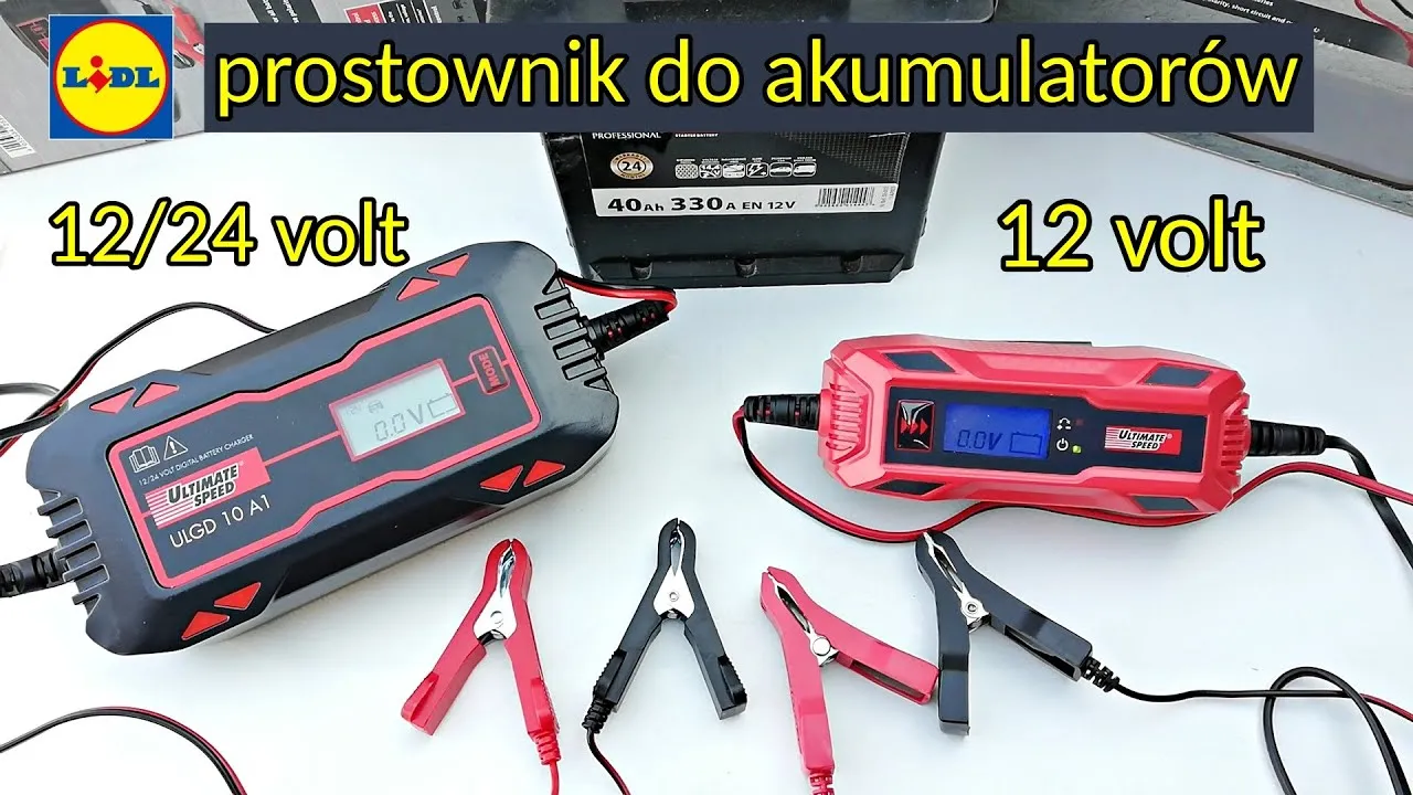 Zdjęcie Jak ładować akumulator prostownikiem Ultimate Speed - krok po kroku