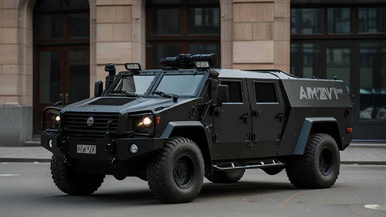 Zdjęcie AMZ Tur VI: Potężny polski transporter opancerzony dla służb