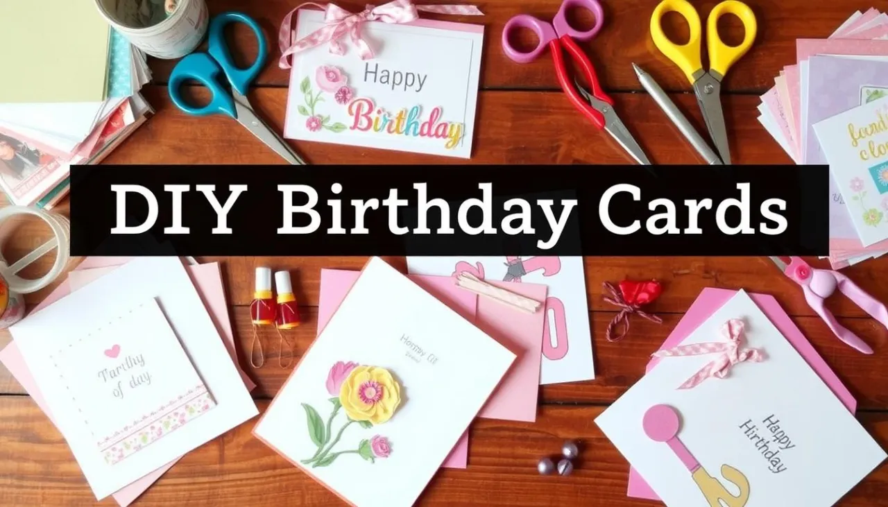 Zdjęcie Kartka urodzinowa dla przyjaci&oacute;łki DIY: pomysły i instrukcje krok po kroku