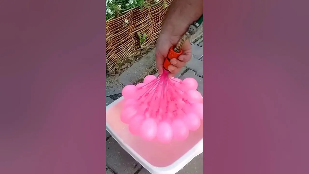 Zdjęcie Jak napełnić balon wodą szybko i bez bałaganu na imprezie