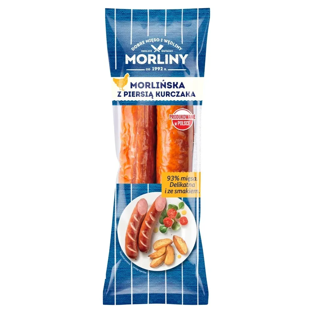 Zdjęcie Kiełbasa z piersią kurczaka Morliny kcal - zaskakujące wartości odżywcze