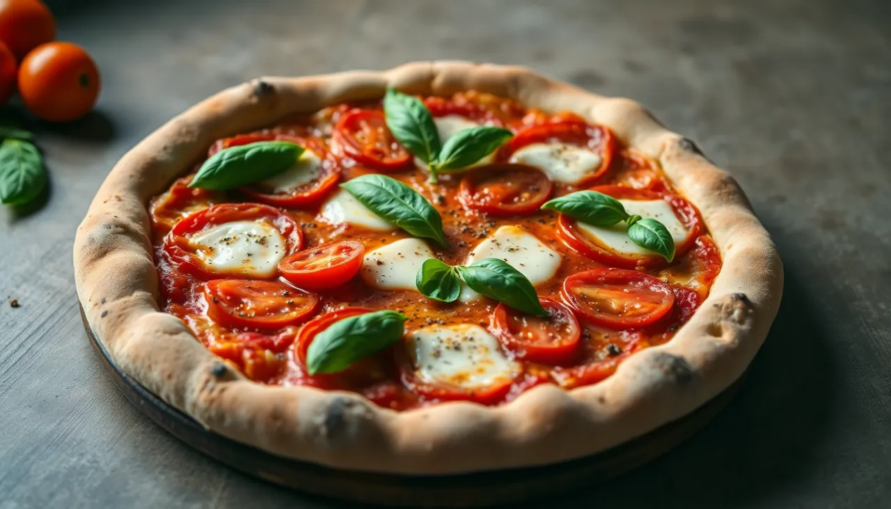 Zdjęcie Pizza Margherita : les 5 ingr&eacute;dients secrets pour l'authentique saveur