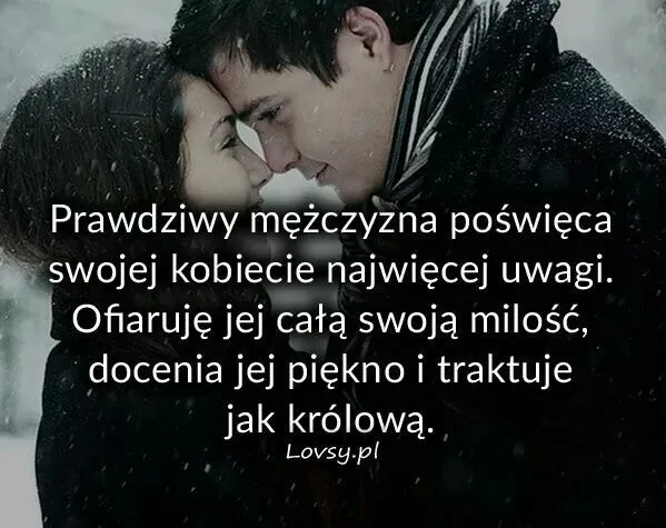 Zdjęcie Cytaty, które pokazują, kiedy mężczyzna kocha kobietę naprawdę