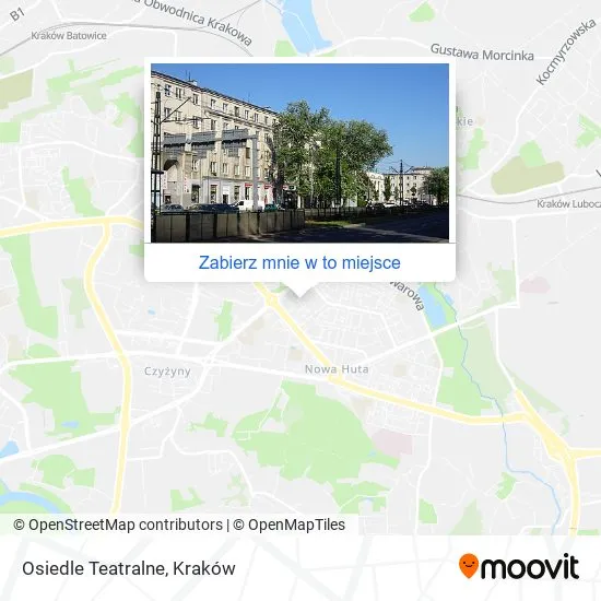 Zdjęcie Jak dojechać do osiedla teatralnego w Krakowie - najłatwiejsze trasy
