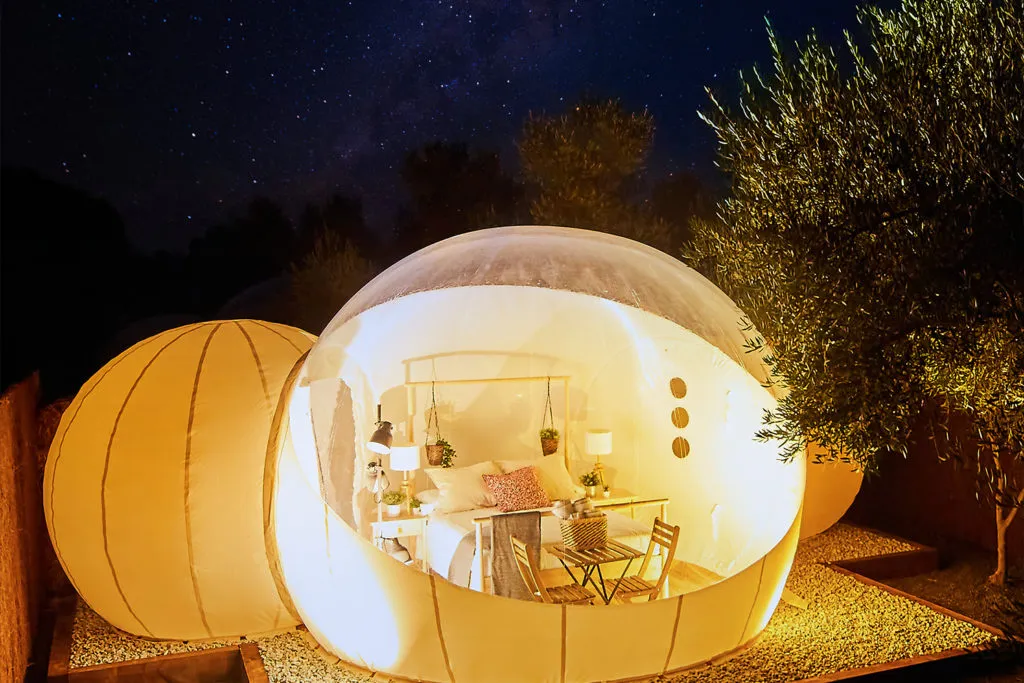 Zdjęcie Hoteles burbuja: vive una experiencia única bajo las estrellas