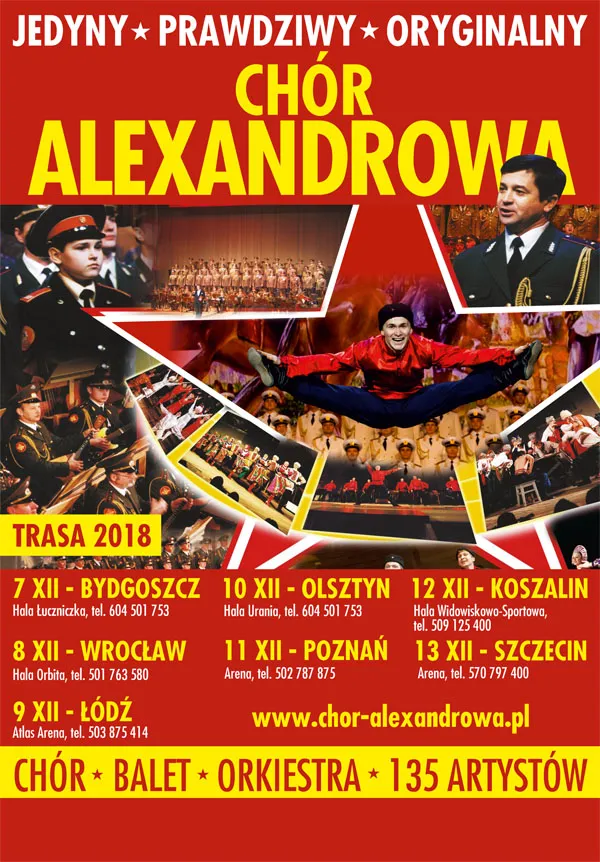 Zdjęcie Ile trwa koncert chóru aleksandrowa? Zaskakujące fakty o długości występu