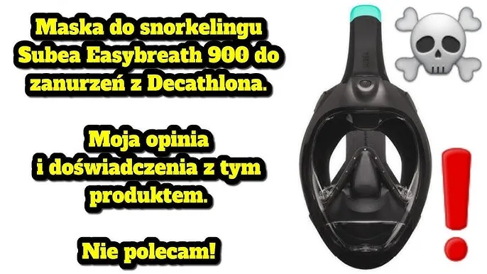 Zdjęcie Maska do pływania Decathlon: Easybreath czy klasyczna? Poradnik