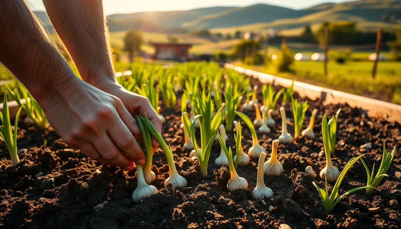 Zdjęcie Co siać obok czosnku, aby zwiększyć plony i uniknąć szkodników