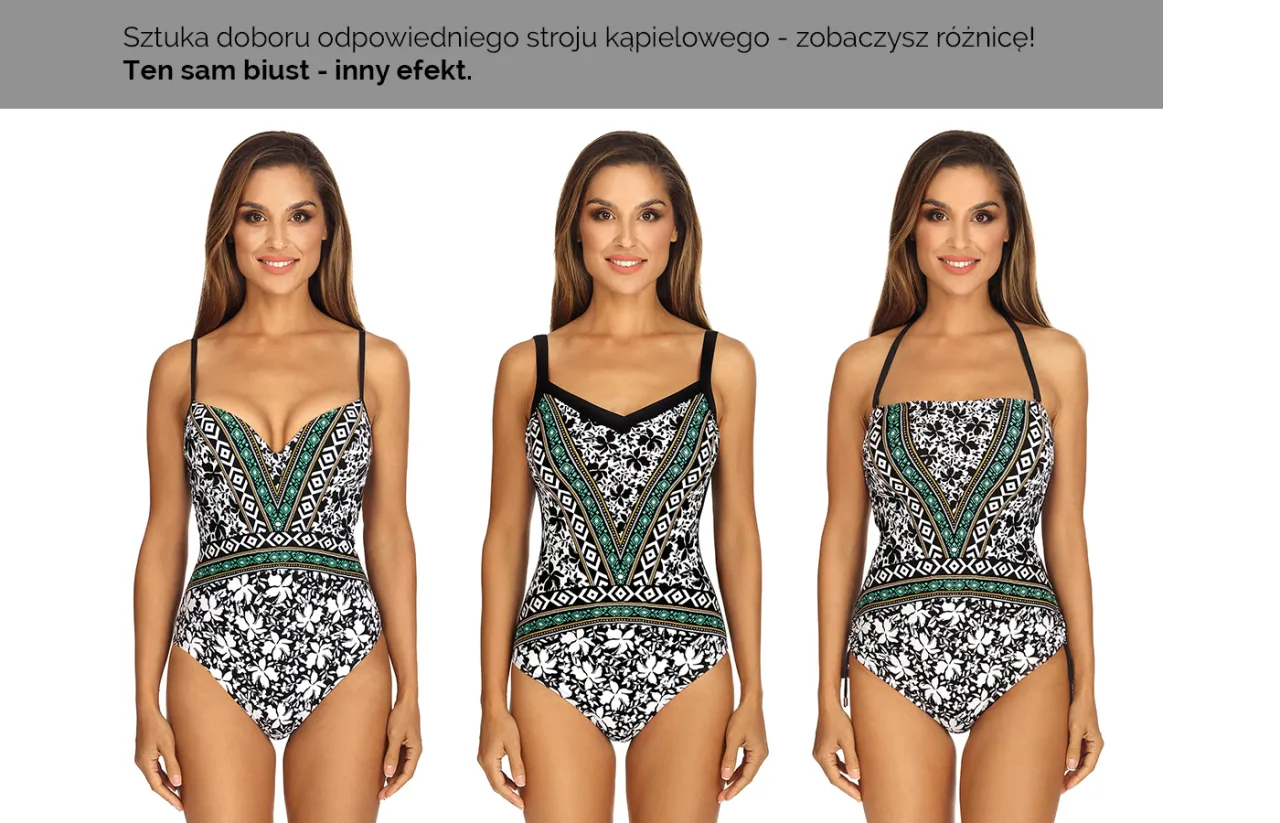 Zdjęcie 7 skutecznych trików na powiększenie biustu w stroju kąpielowym
