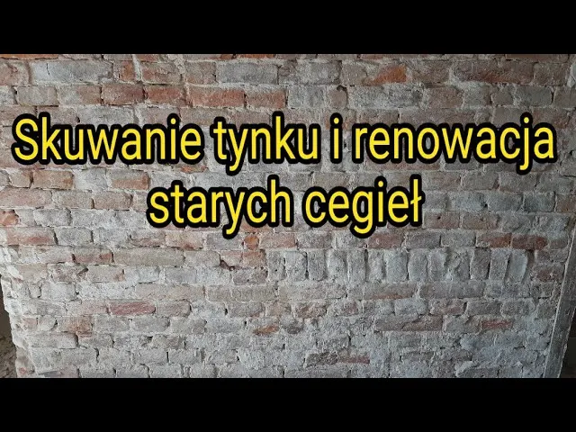 Zdjęcie Jak oczyścić cegłę z tynku bez uszkodzeń - skuteczne metody i porady