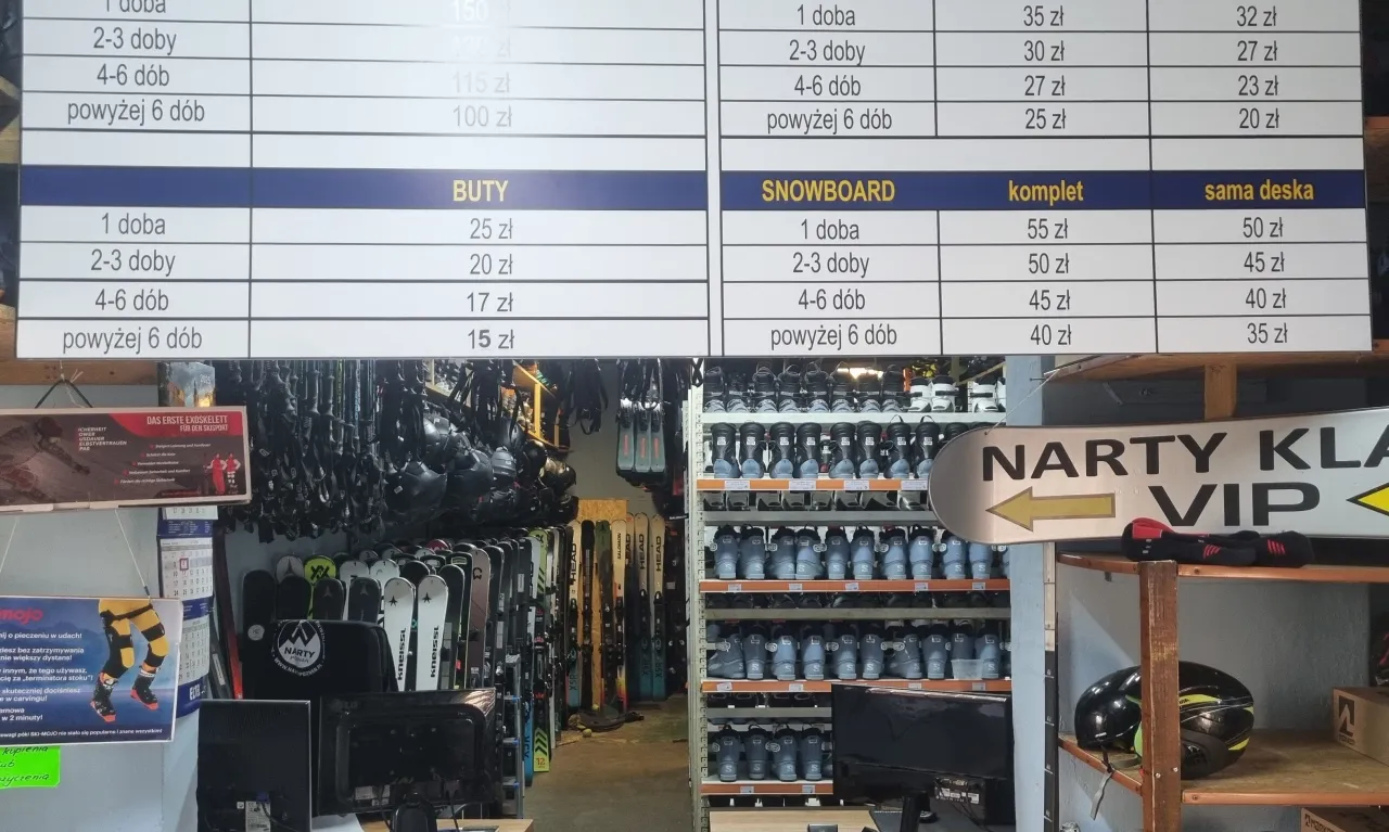 Zdjęcie Wypożyczalnie nart Poznań: Ceny, adresy i porady - znajdź sw&oacute;j sprzęt