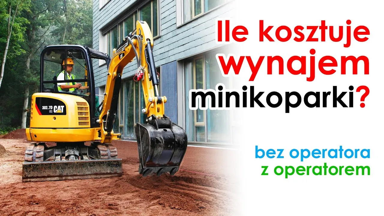 Zdjęcie Ile kosztuje minikoparka? Ceny, wynajem i koszty sprawdź!