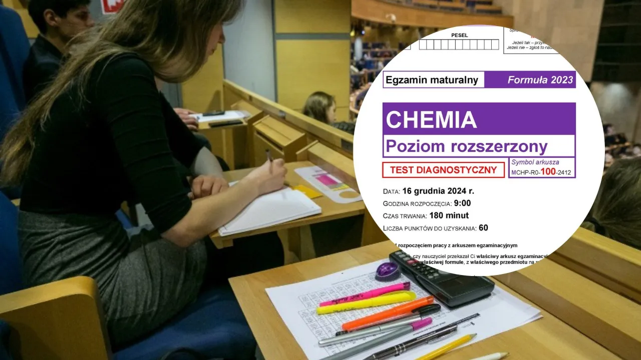 Zdjęcie Ile trwa matura z chemii? Sprawdź, co musisz wiedzieć przed egzaminem