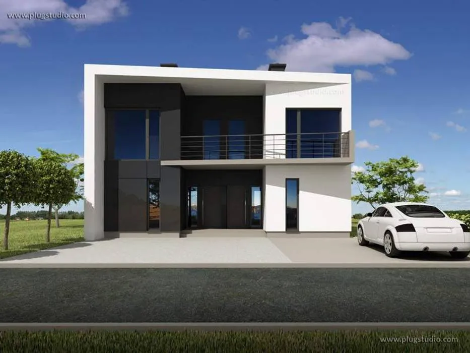 Zdjęcie Dom płaski dach – oszczędność energii i nowoczesny design dla Ciebie
