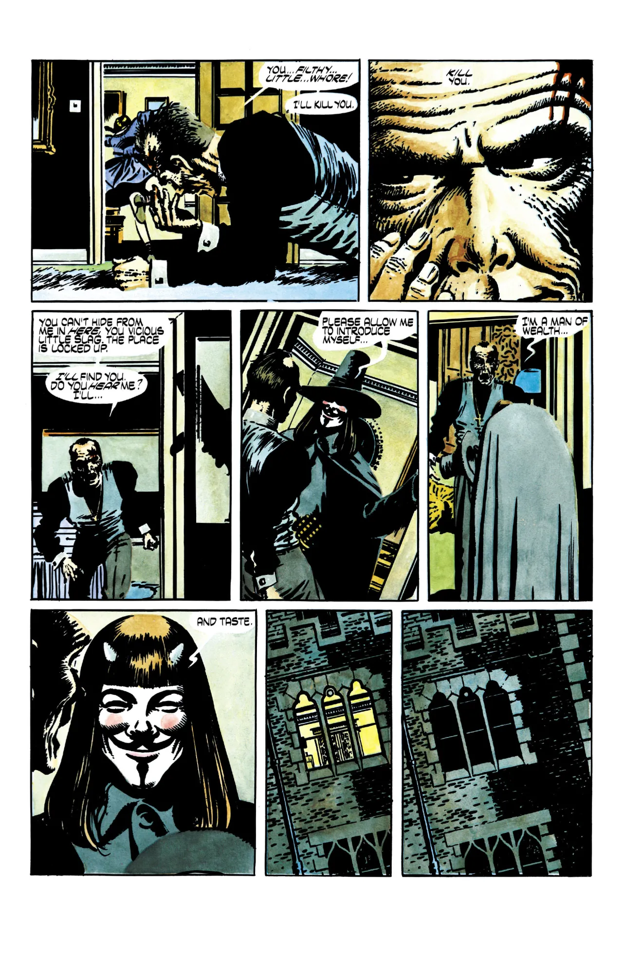 Zdjęcie V jak Vendetta komiks - mroczne tematy i fascynująca historia